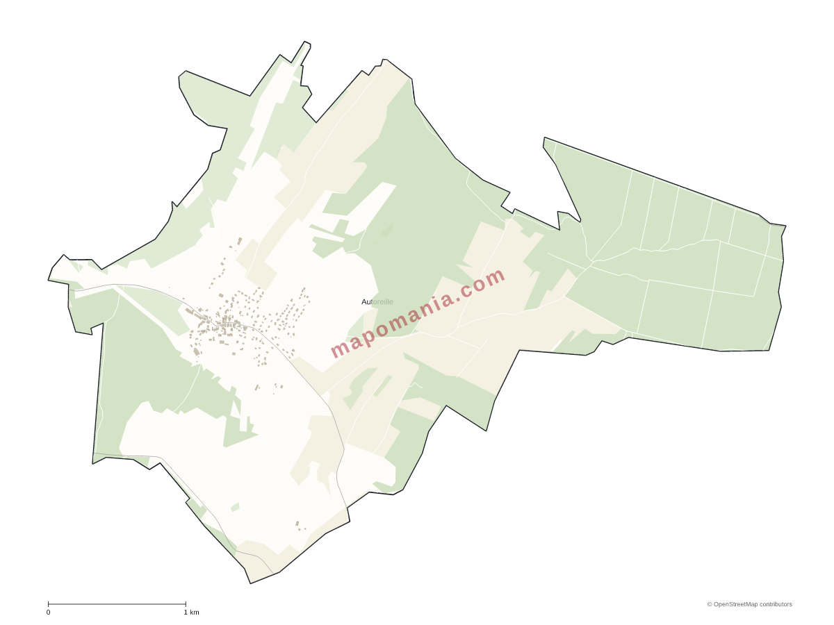 Carte de Autoreille à personnaliser