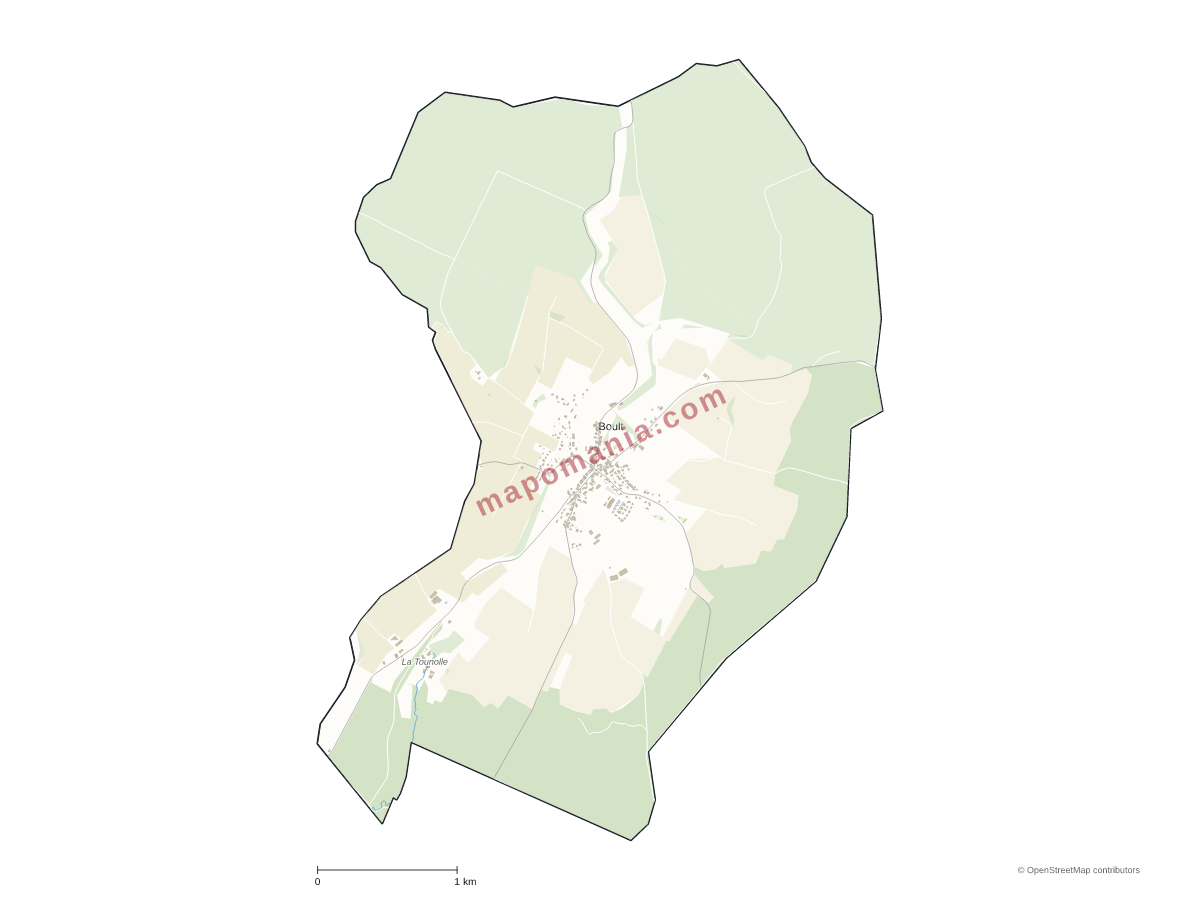 Carte de Boult à personnaliser