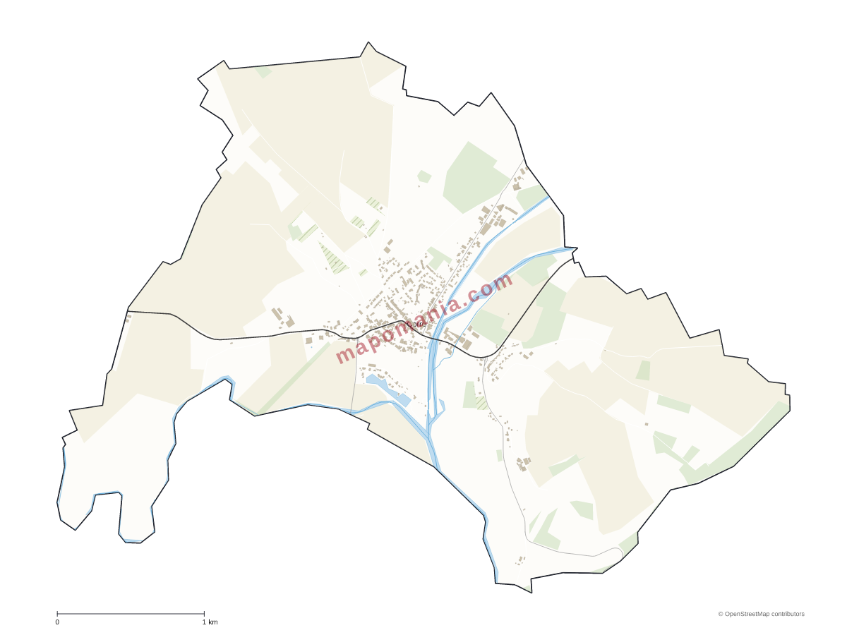 Carte de Corre à personnaliser