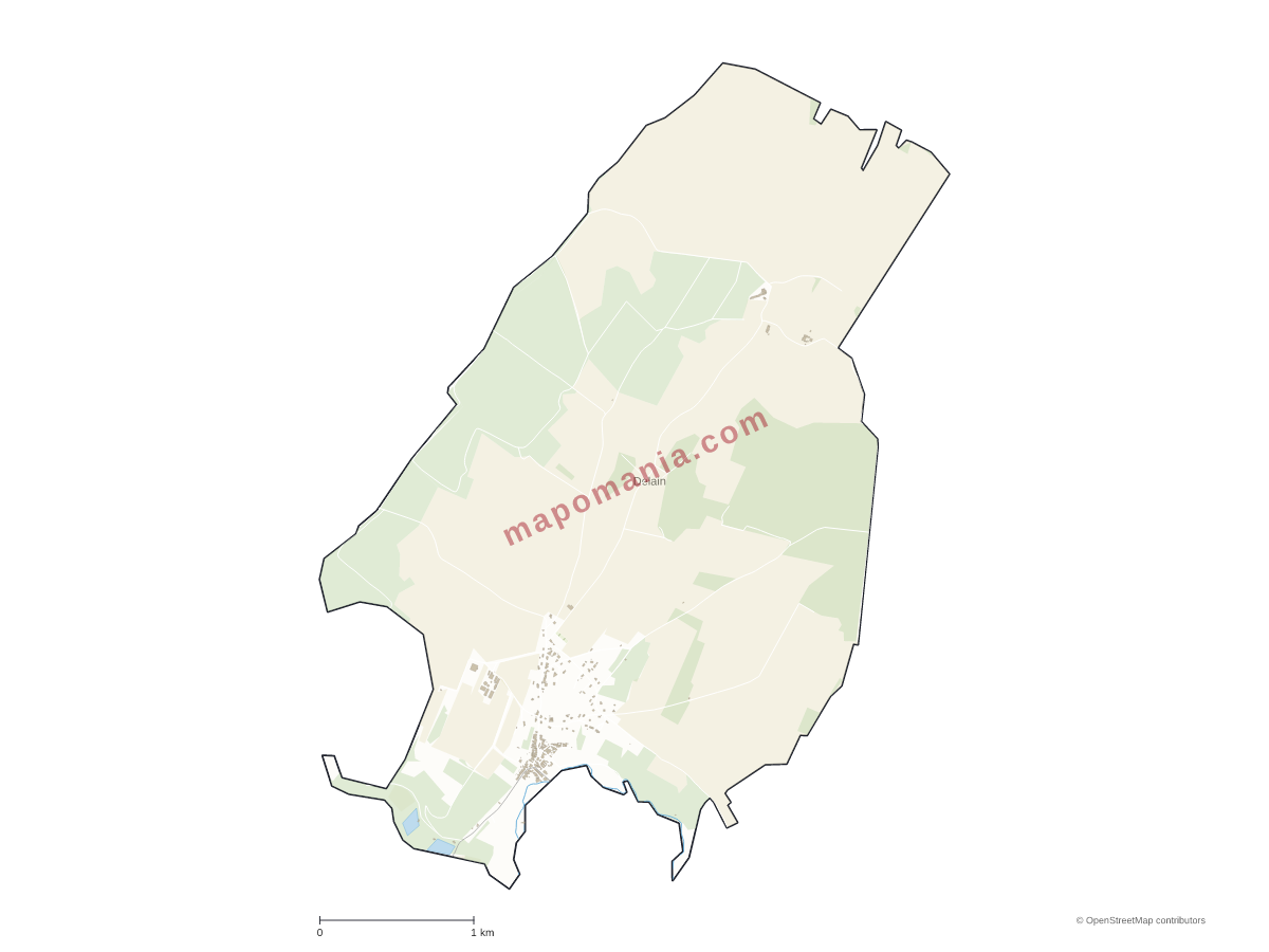 Carte de Delain à personnaliser