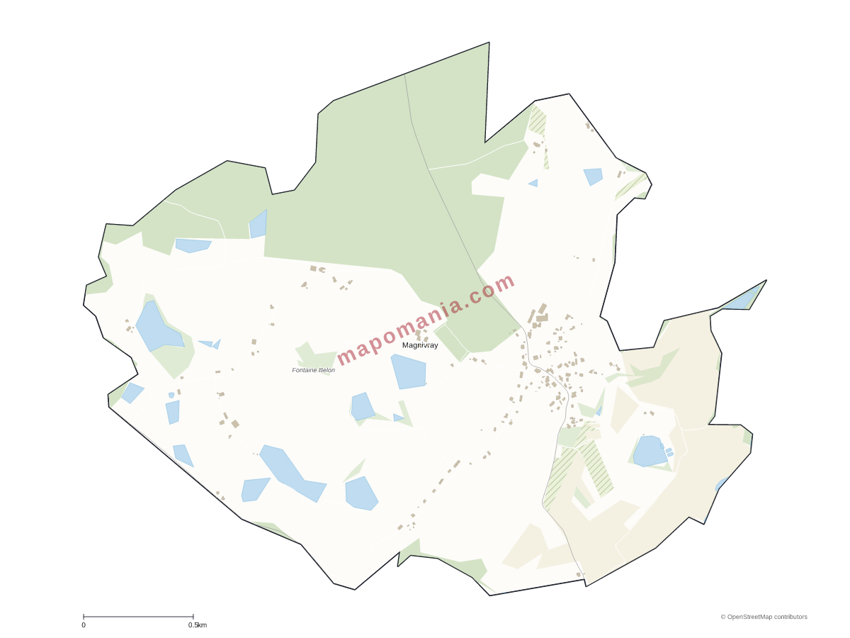 Carte de Magnivray à personnaliser