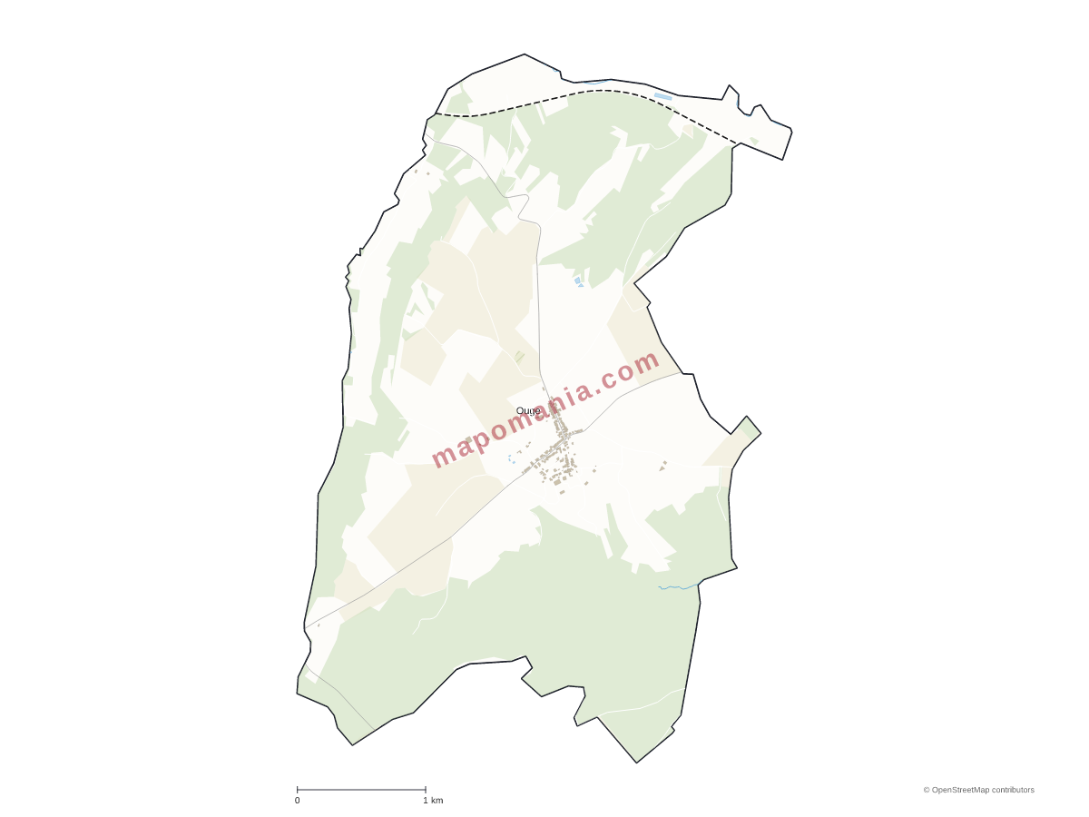 Carte de Ouge à personnaliser