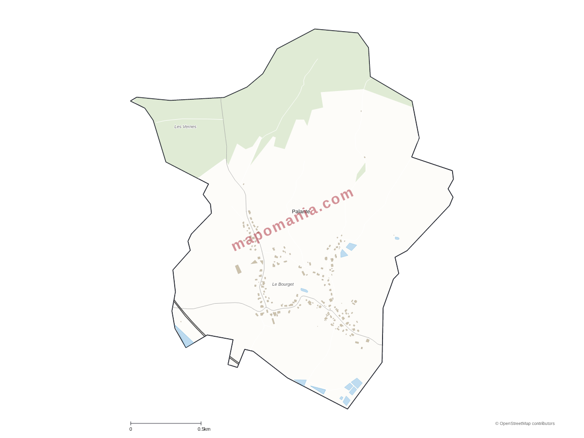 Carte de Palante à personnaliser