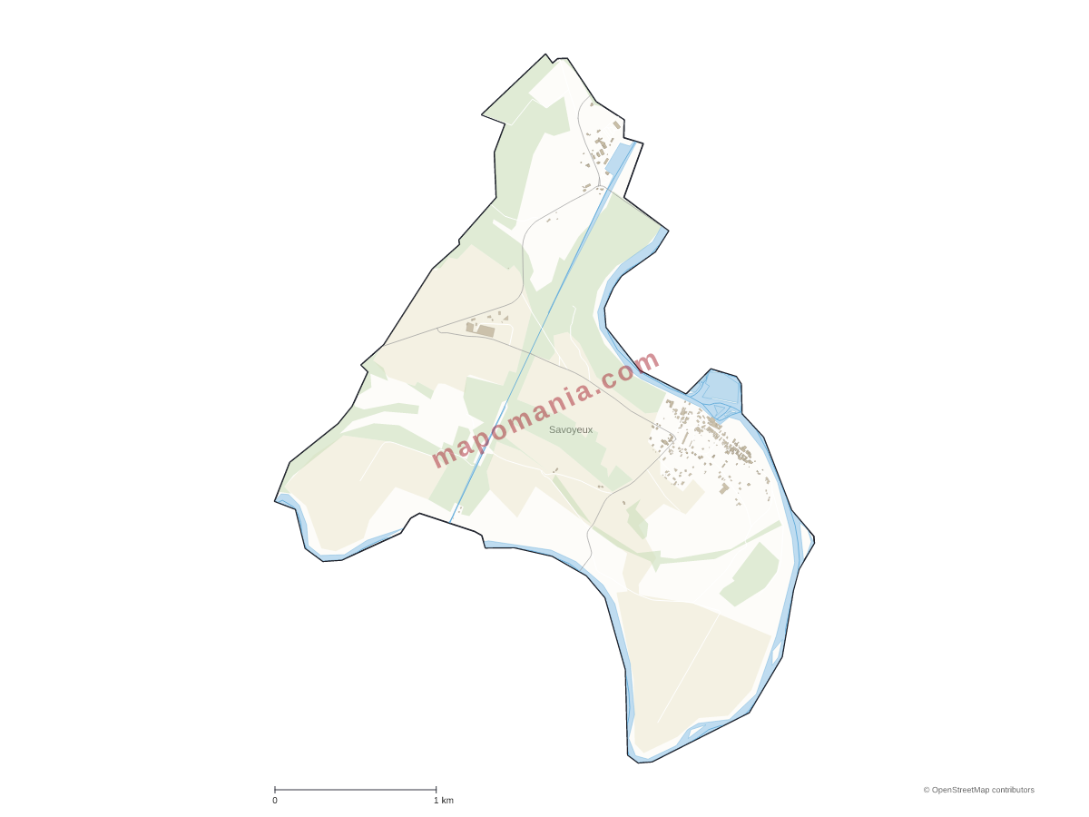 Carte de Savoyeux à personnaliser