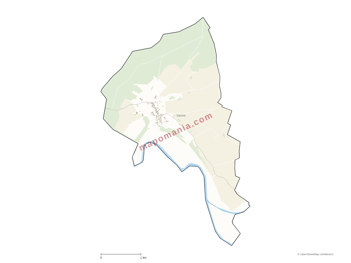 Carte de Vanne à personnaliser