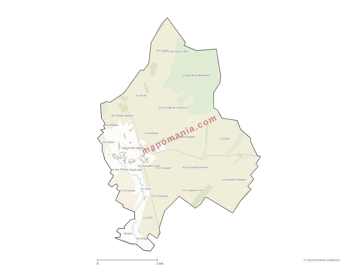 Carte de Volon à personnaliser