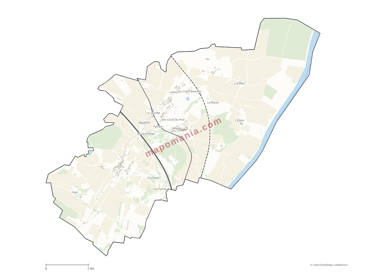 Carte de Boyer à personnaliser