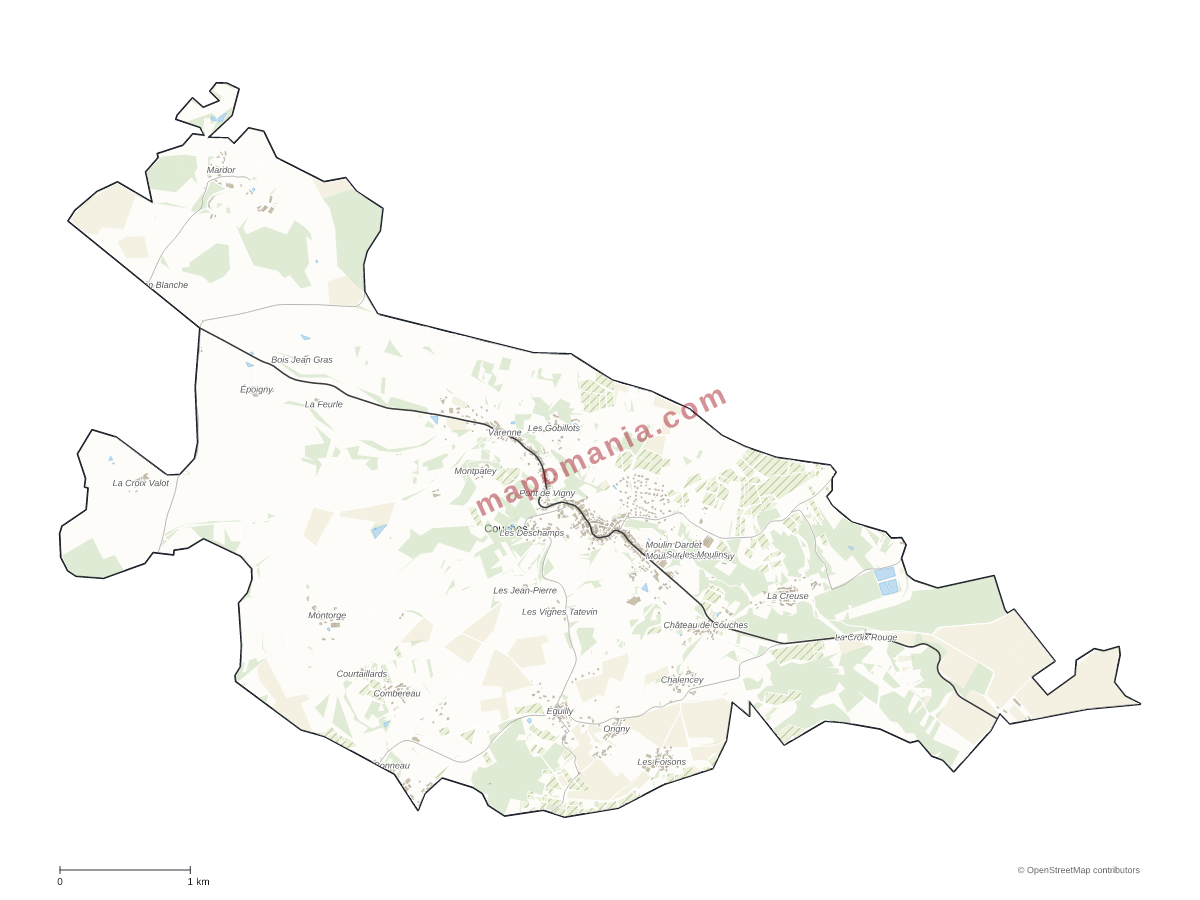 Carte de Couches à personnaliser