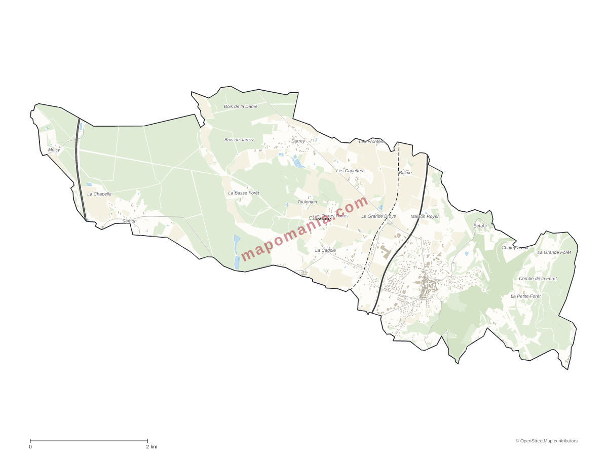 Carte de Cuiseaux à personnaliser