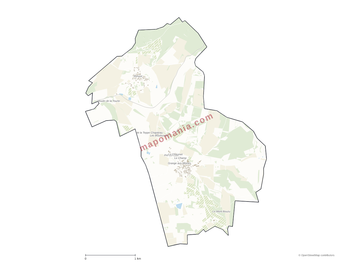 Carte de Fley à personnaliser