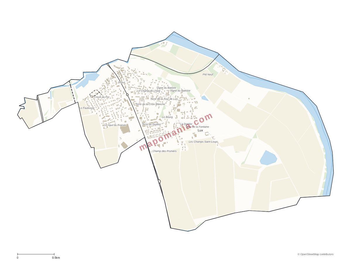 Carte de Lux à personnaliser