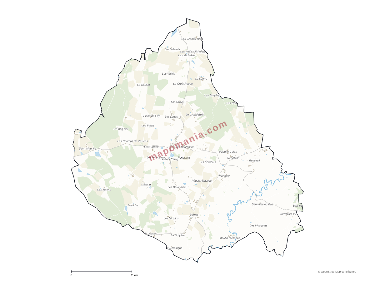 Carte de Poisson à personnaliser