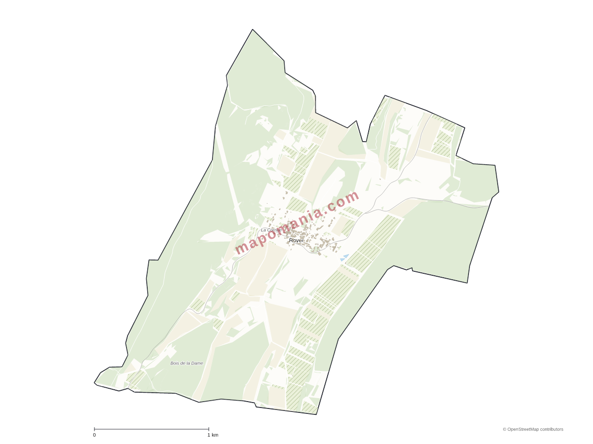 Carte de Royer à personnaliser