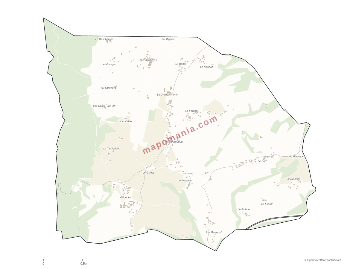 Carte de Ayn à personnaliser