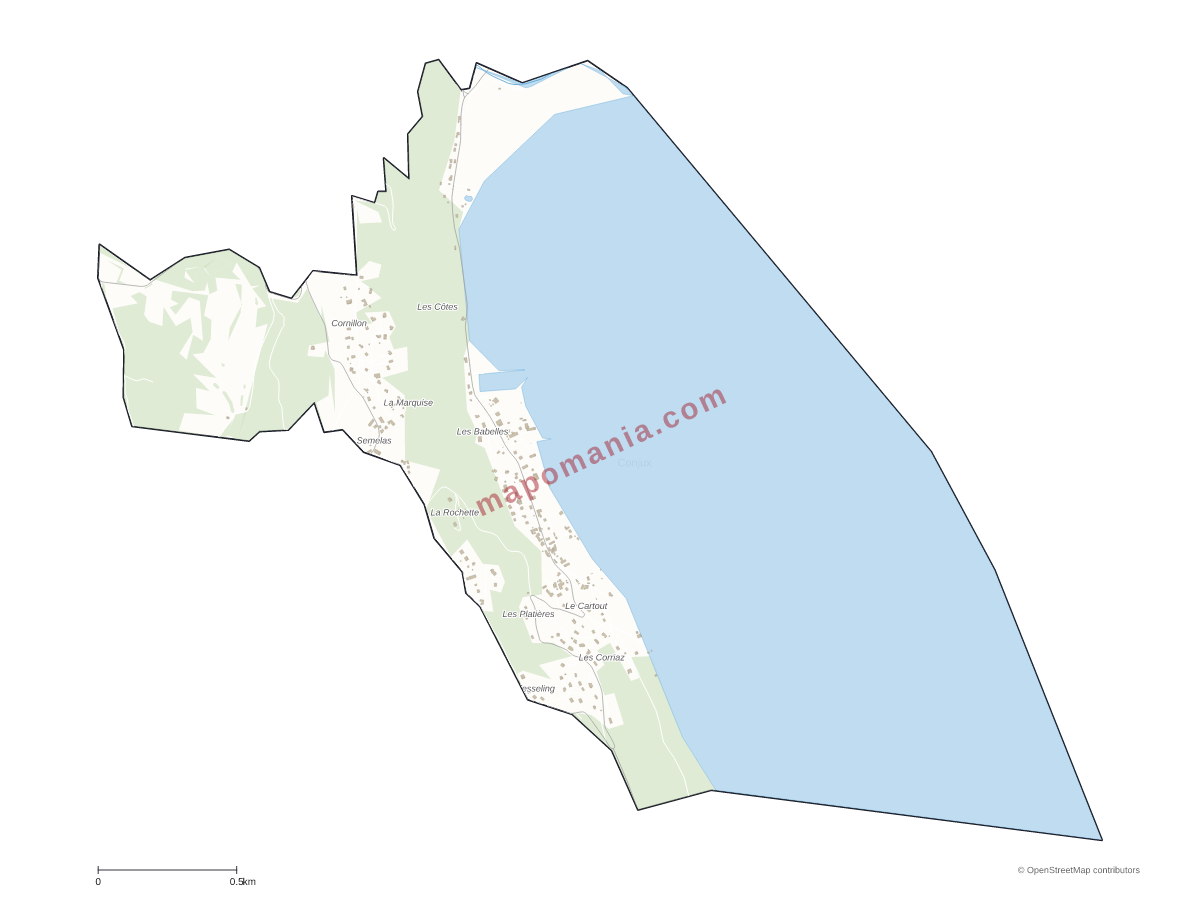 Carte de Conjux à personnaliser