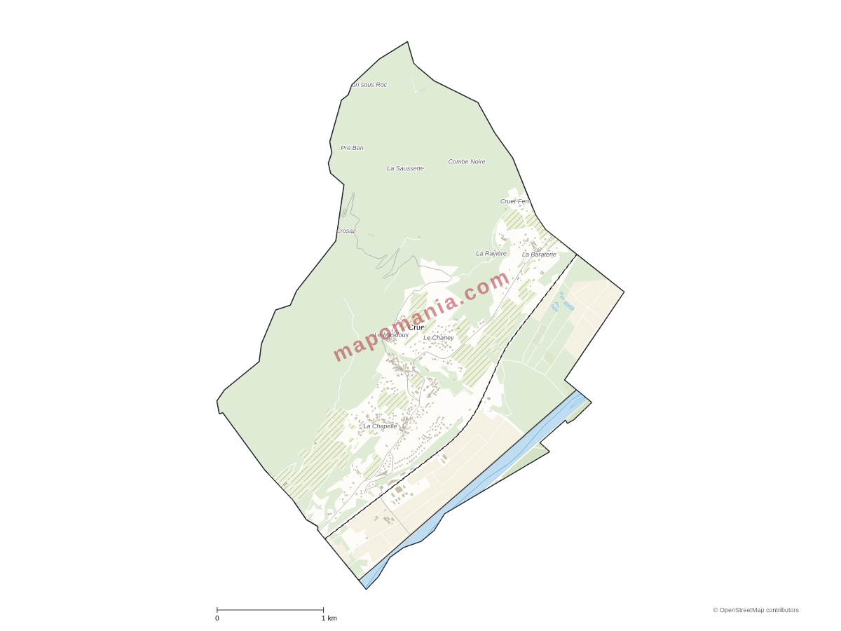 Carte de Cruet à personnaliser