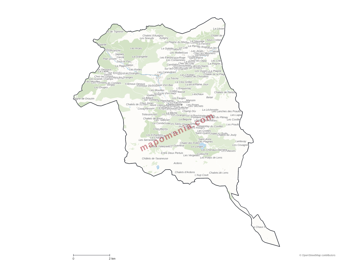Carte de Abondance à personnaliser
