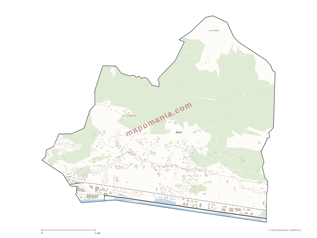 Carte de Ayse à personnaliser