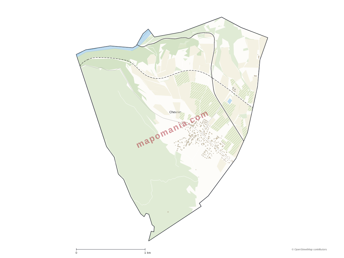 Carte de Chevrier à personnaliser