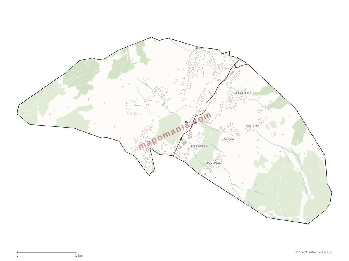 Carte de Demi-Quartier à personnaliser