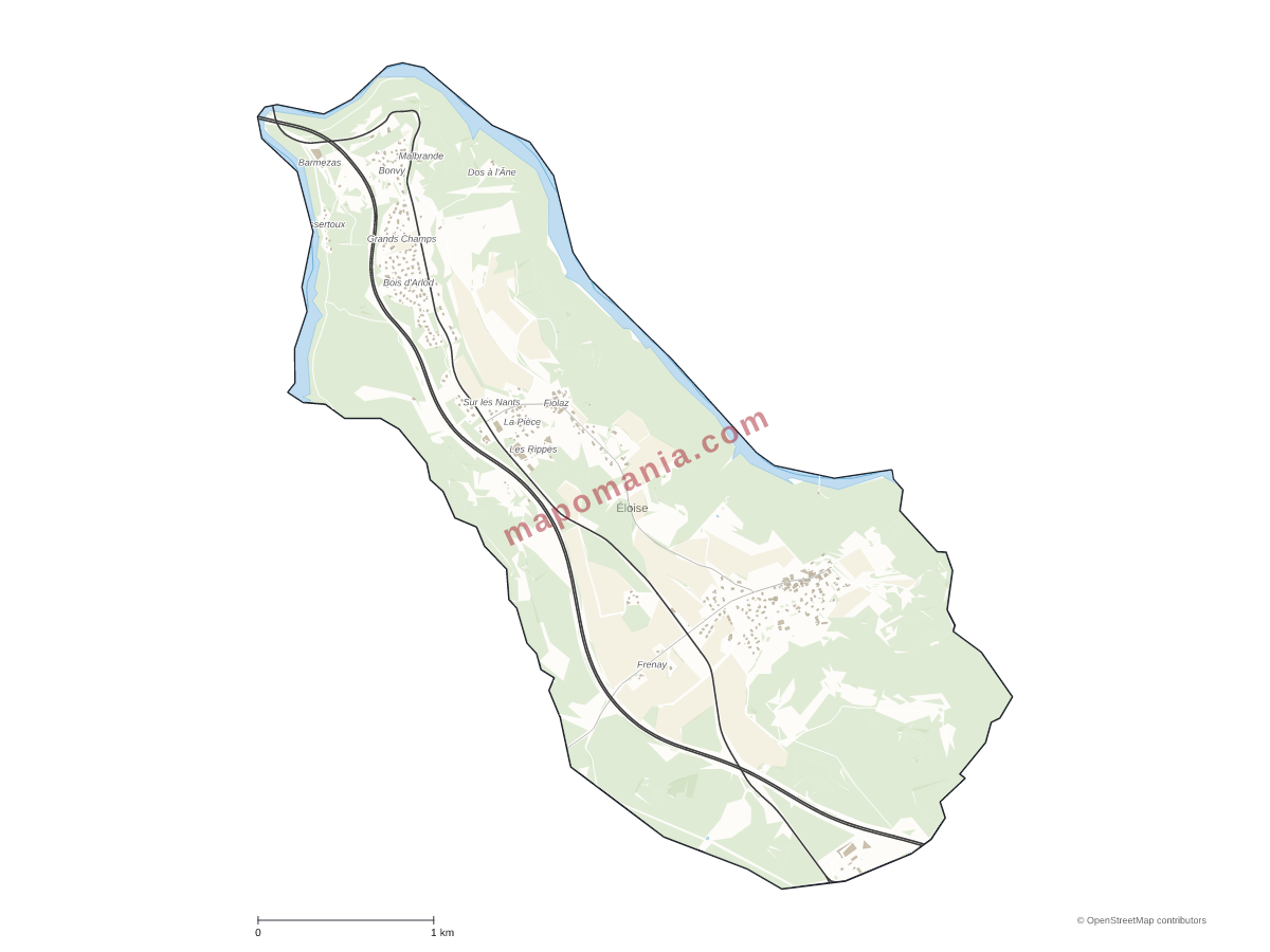 Carte de Éloise à personnaliser