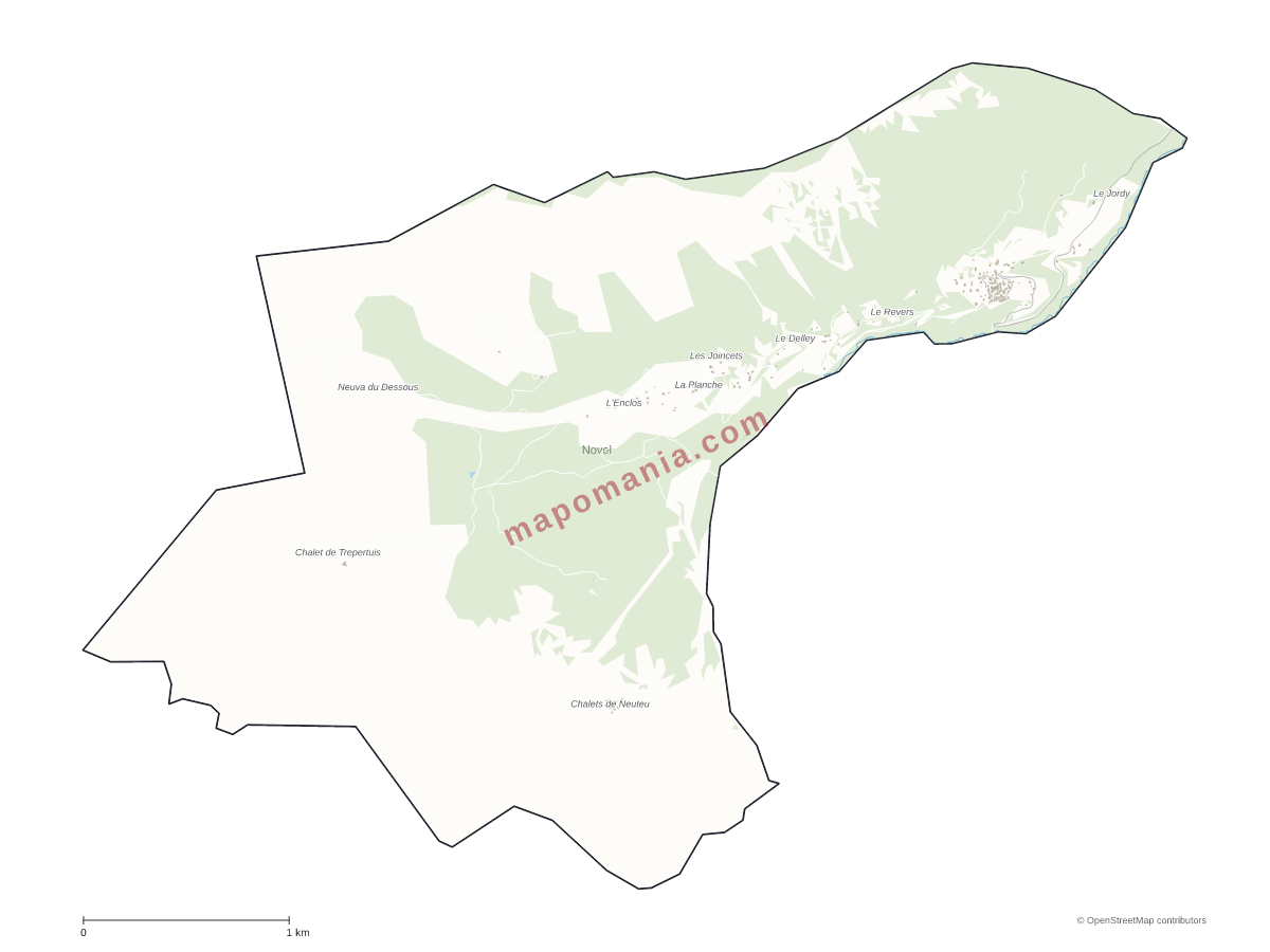 Carte de Novel à personnaliser