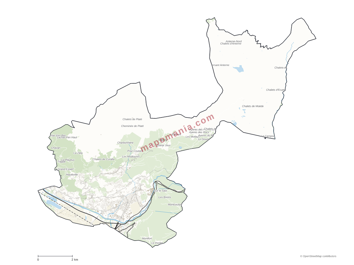 Carte de Passy à personnaliser