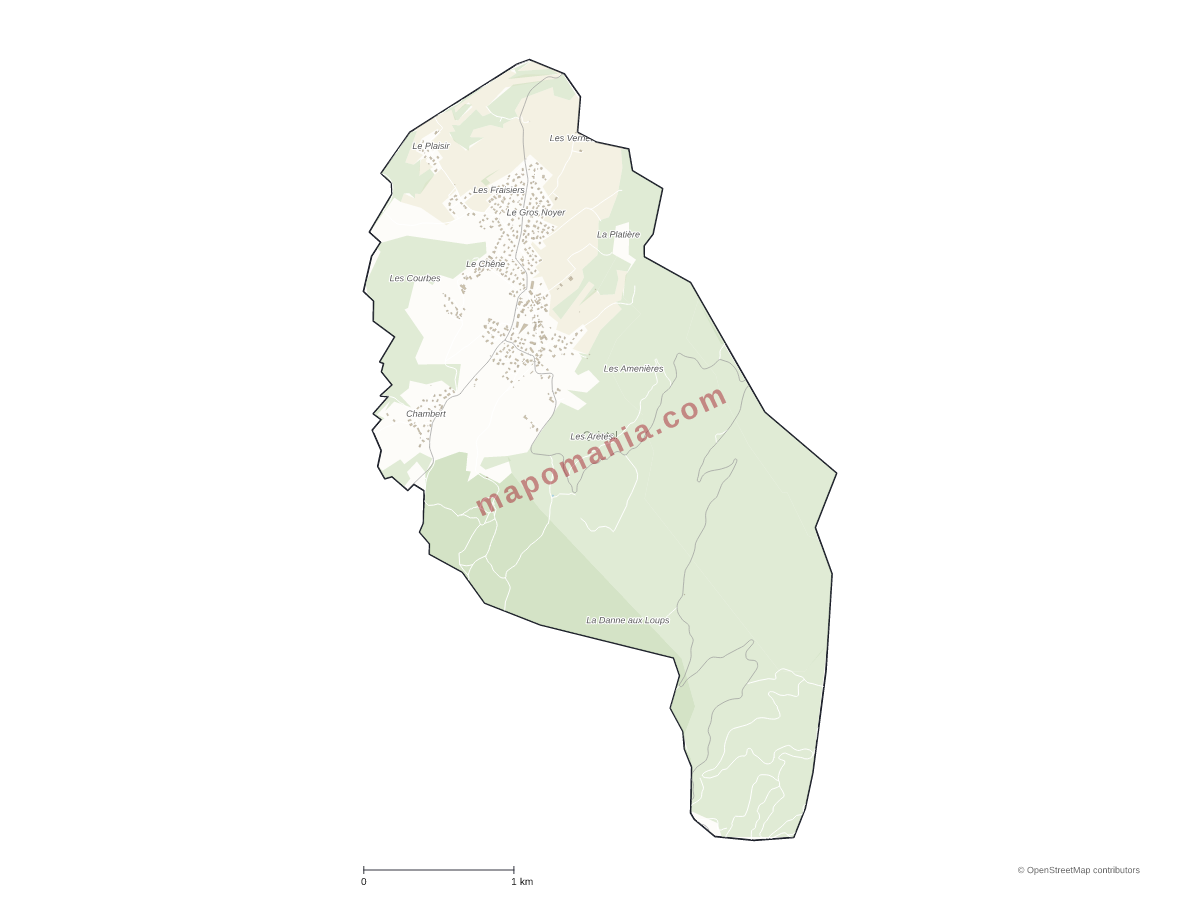 Carte de Quintal à personnaliser