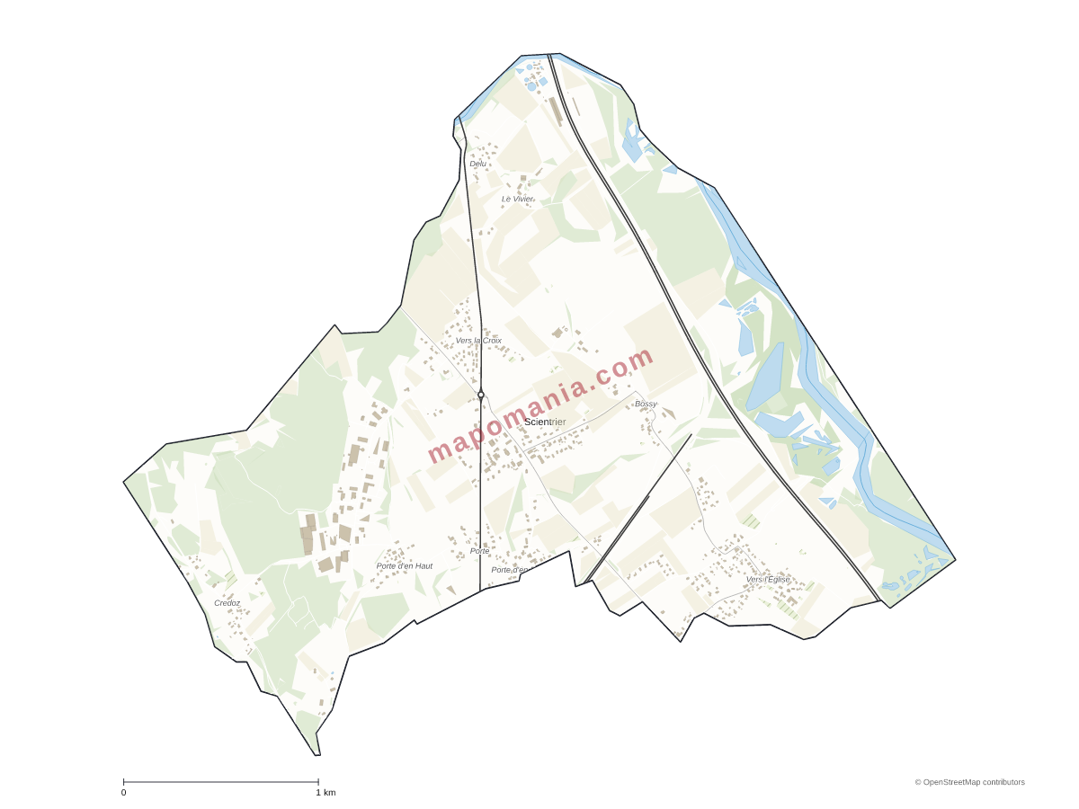 Carte de Scientrier à personnaliser