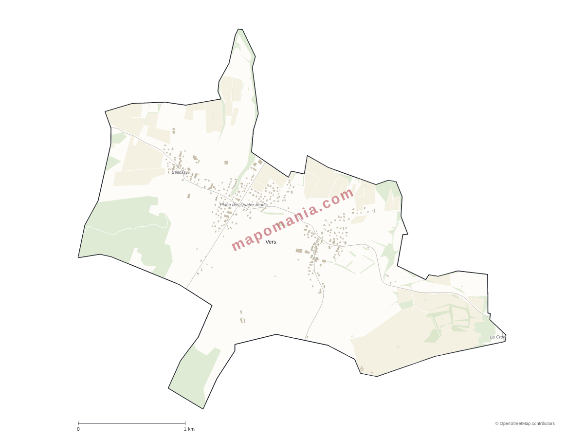Carte de Vers à personnaliser