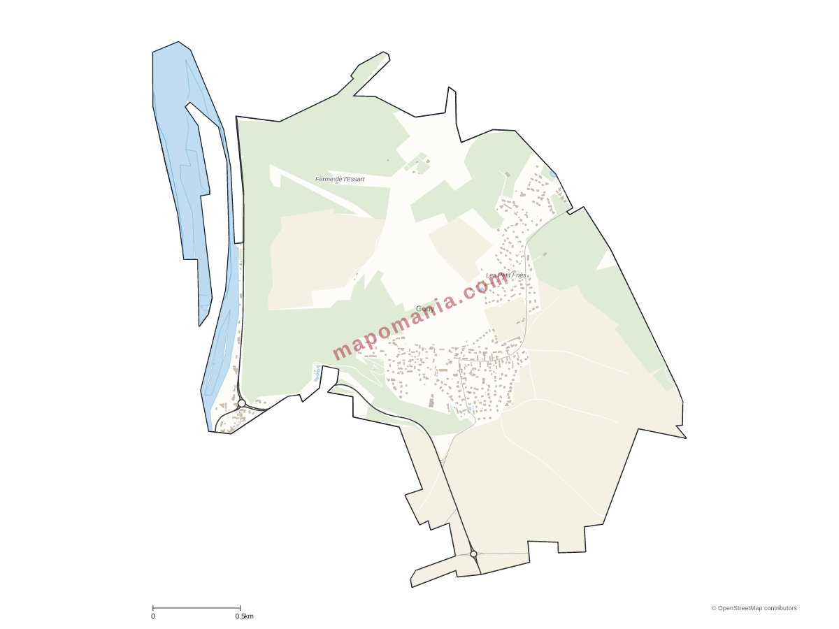 Carte de Gouy à personnaliser