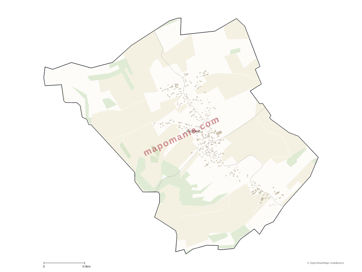 Carte de Neufbosc à personnaliser