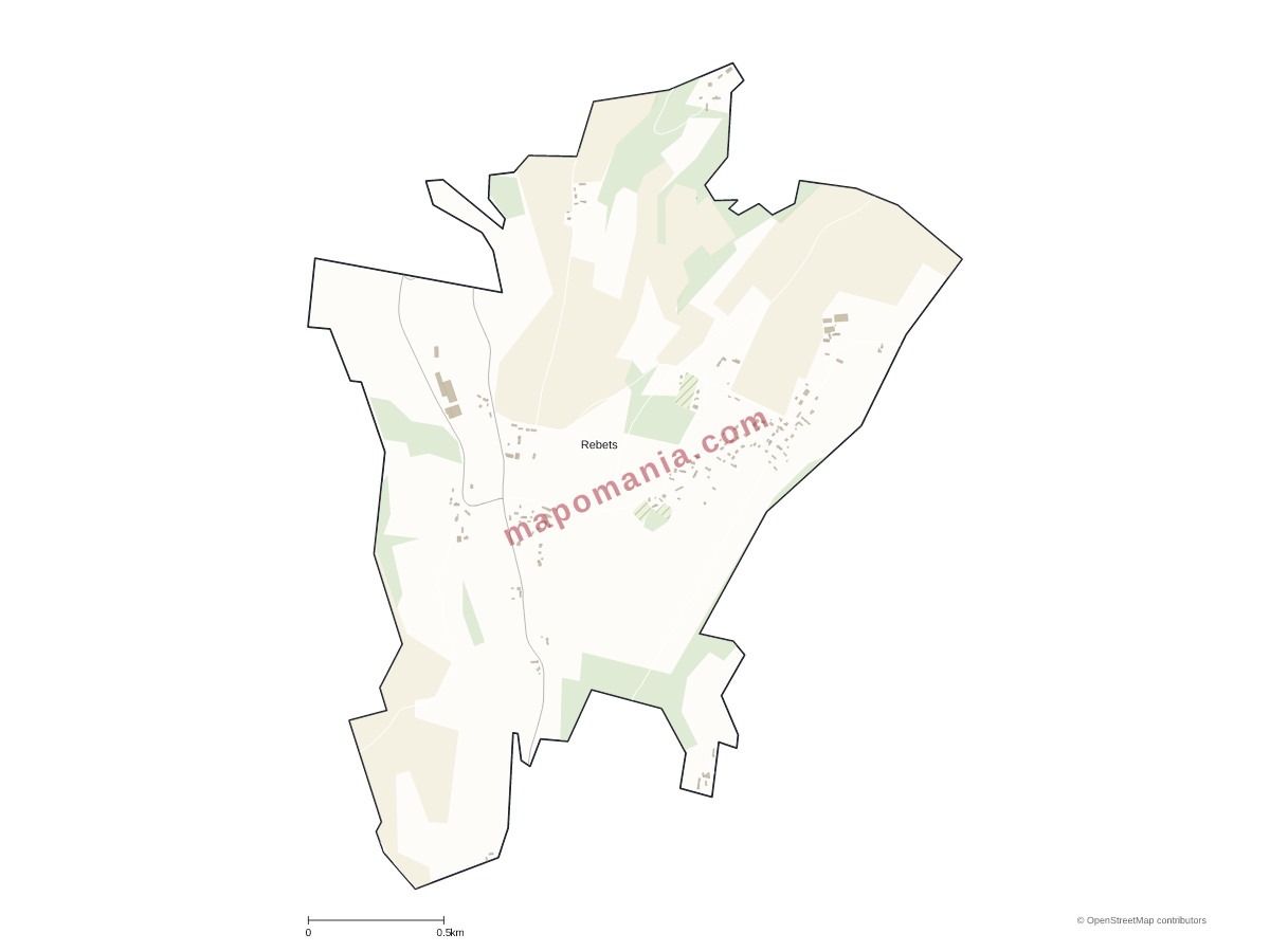 Carte de Rebets à personnaliser