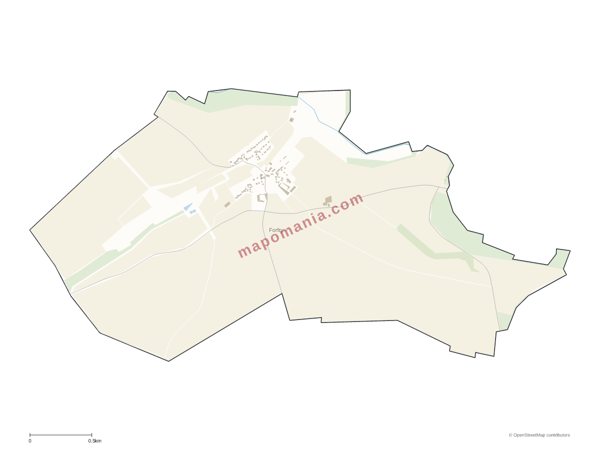 Carte de Forfry à personnaliser