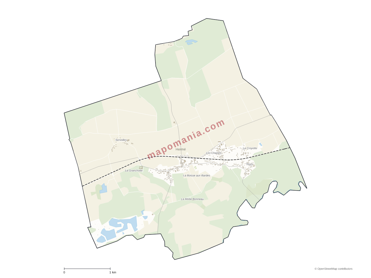 Carte de Hermé à personnaliser