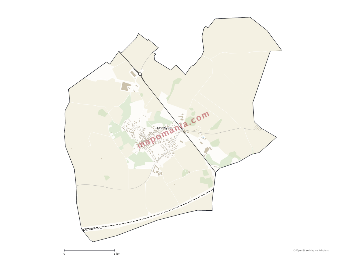 Carte de Monthyon à personnaliser