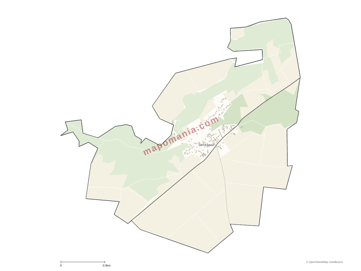 Carte de Ormesson à personnaliser