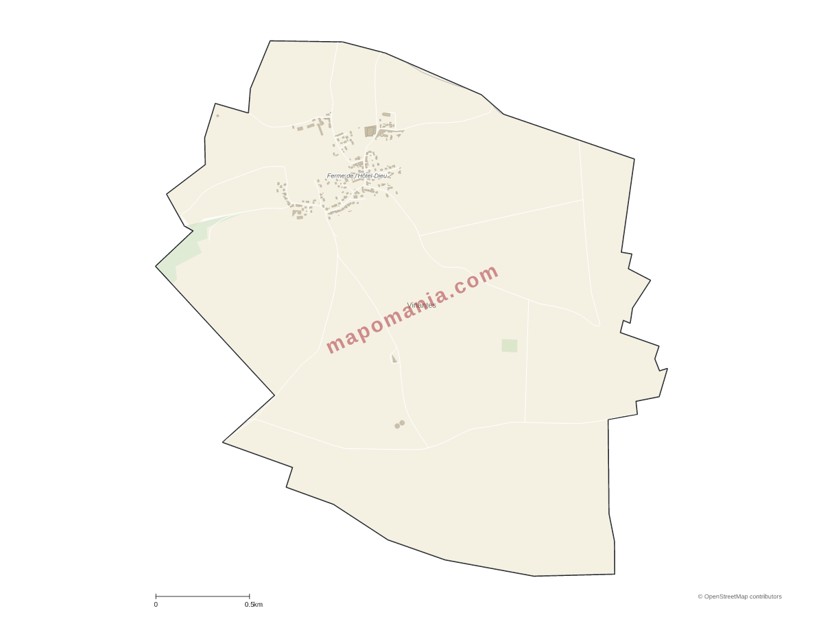 Carte de Vinantes à personnaliser