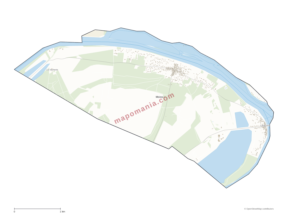 Carte de Moisson à personnaliser
