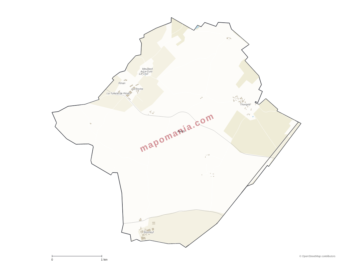 Carte de Avon à personnaliser
