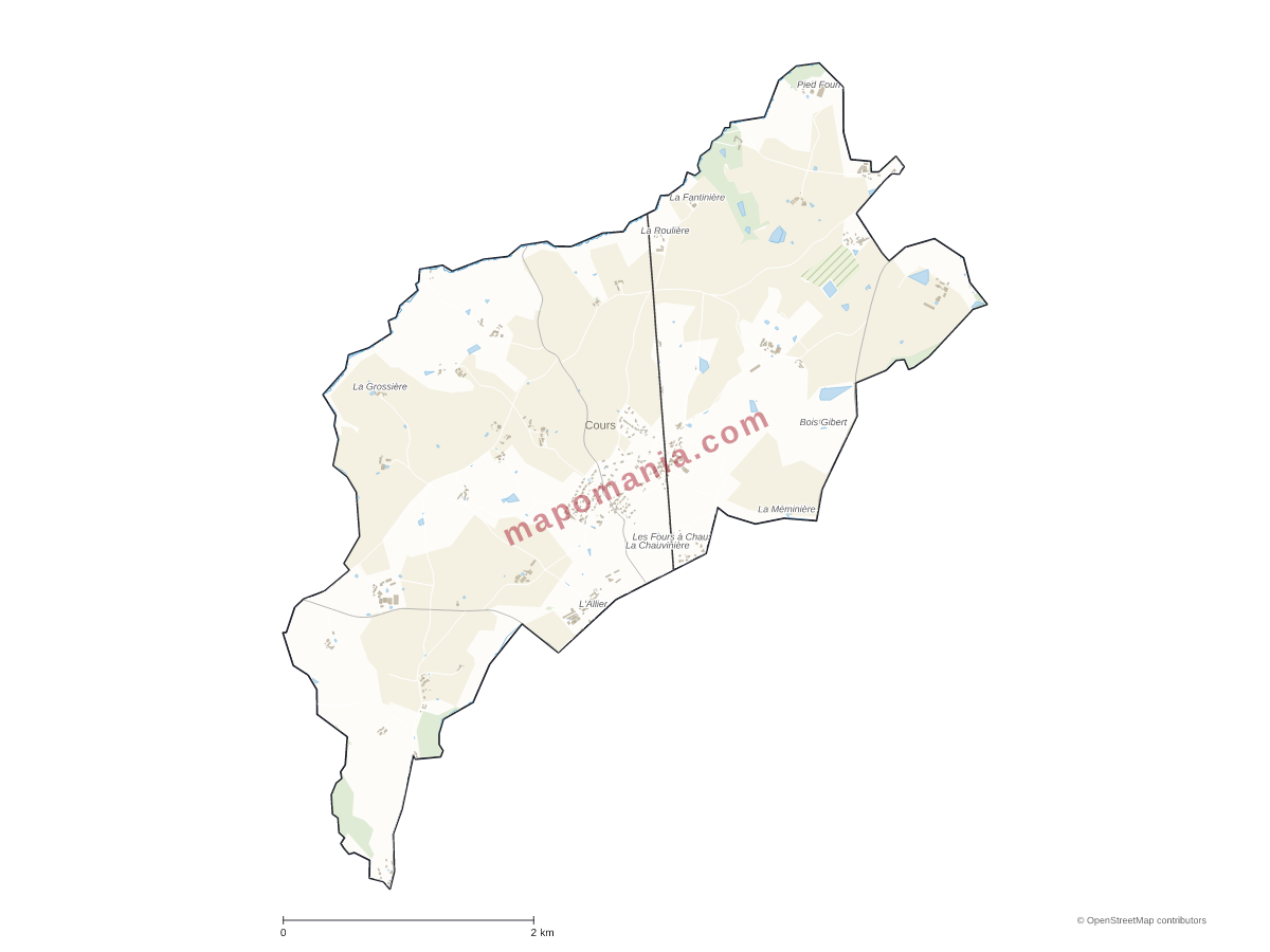 Carte de Cours à personnaliser