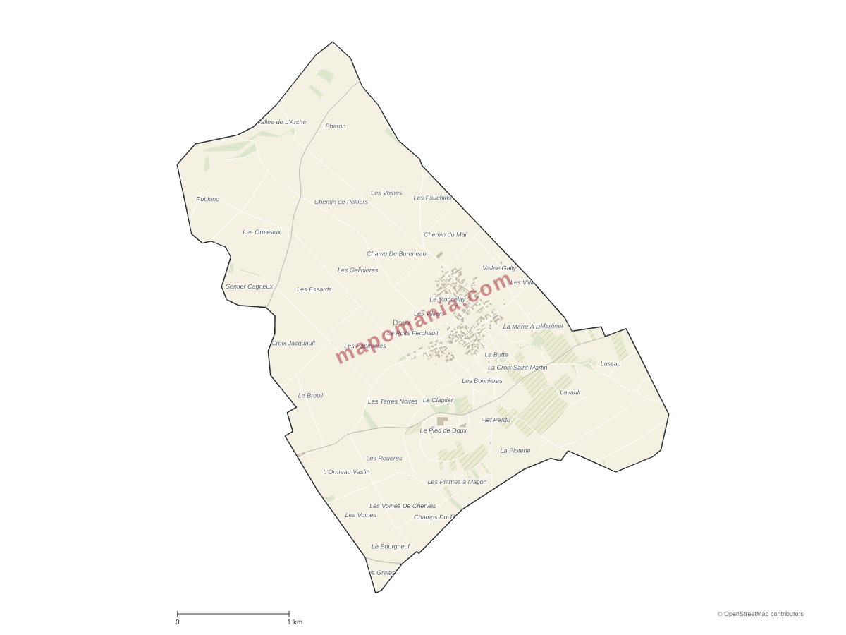 Carte de Doux à personnaliser