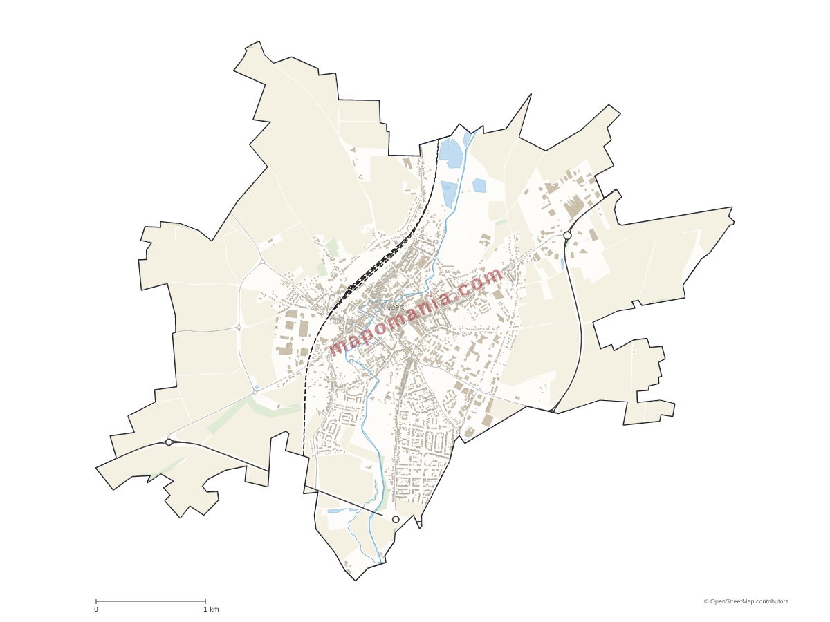 Carte de Albert à personnaliser