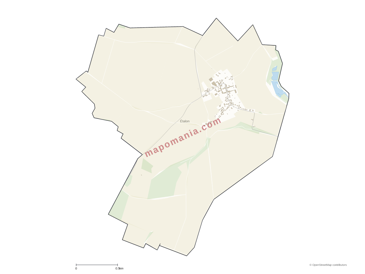 Carte de Étalon à personnaliser