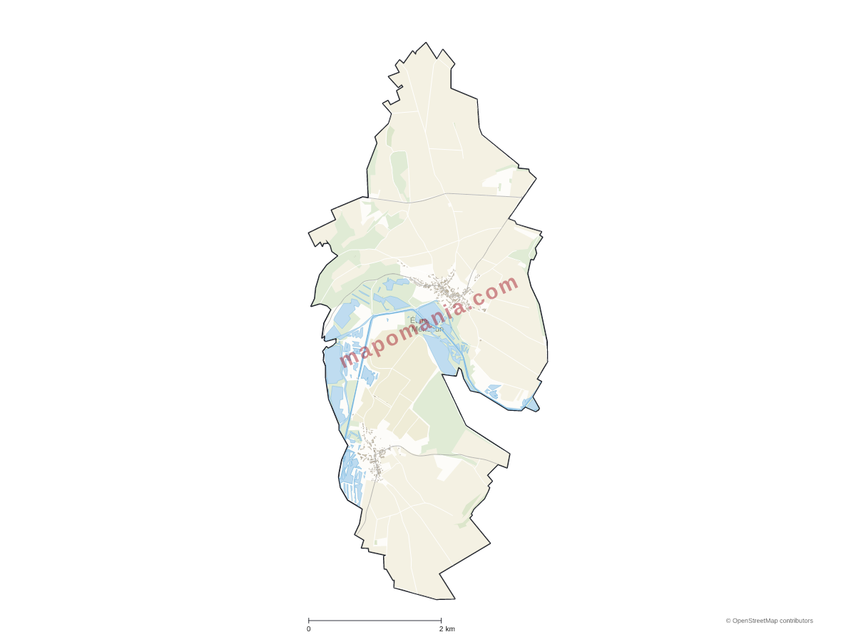 Carte de Étinehem-Méricourt à personnaliser