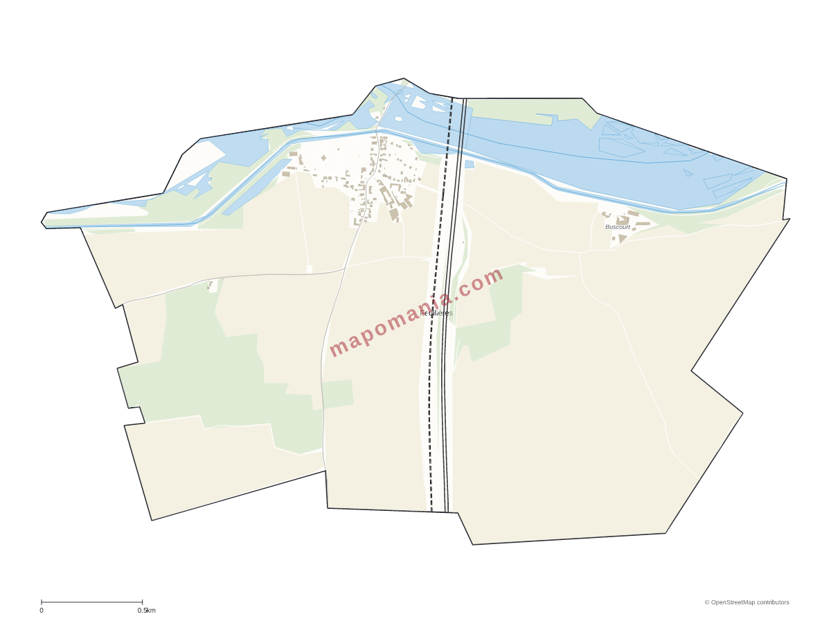 Carte de Feuillères à personnaliser