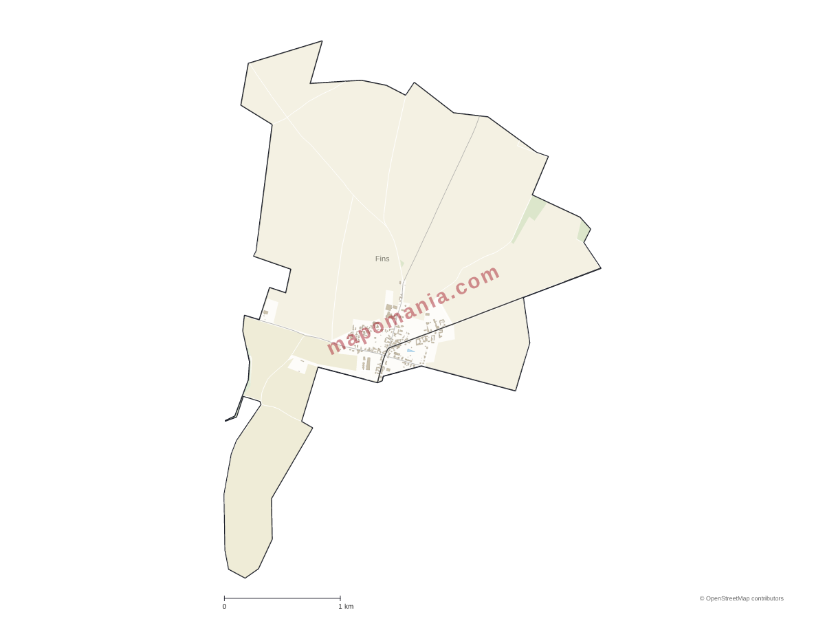 Carte de Fins à personnaliser
