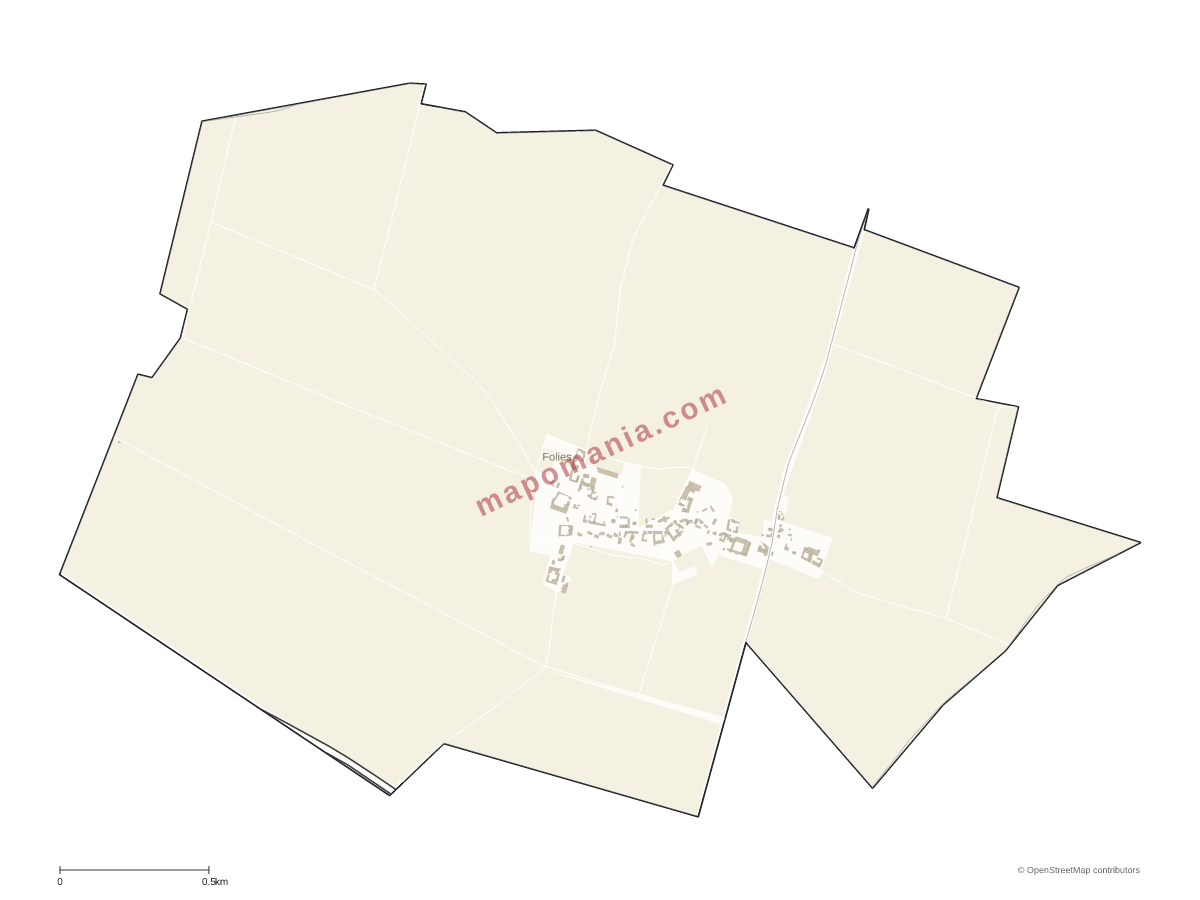 Carte de Folies à personnaliser