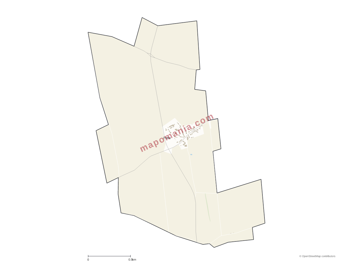 Carte de Potte à personnaliser