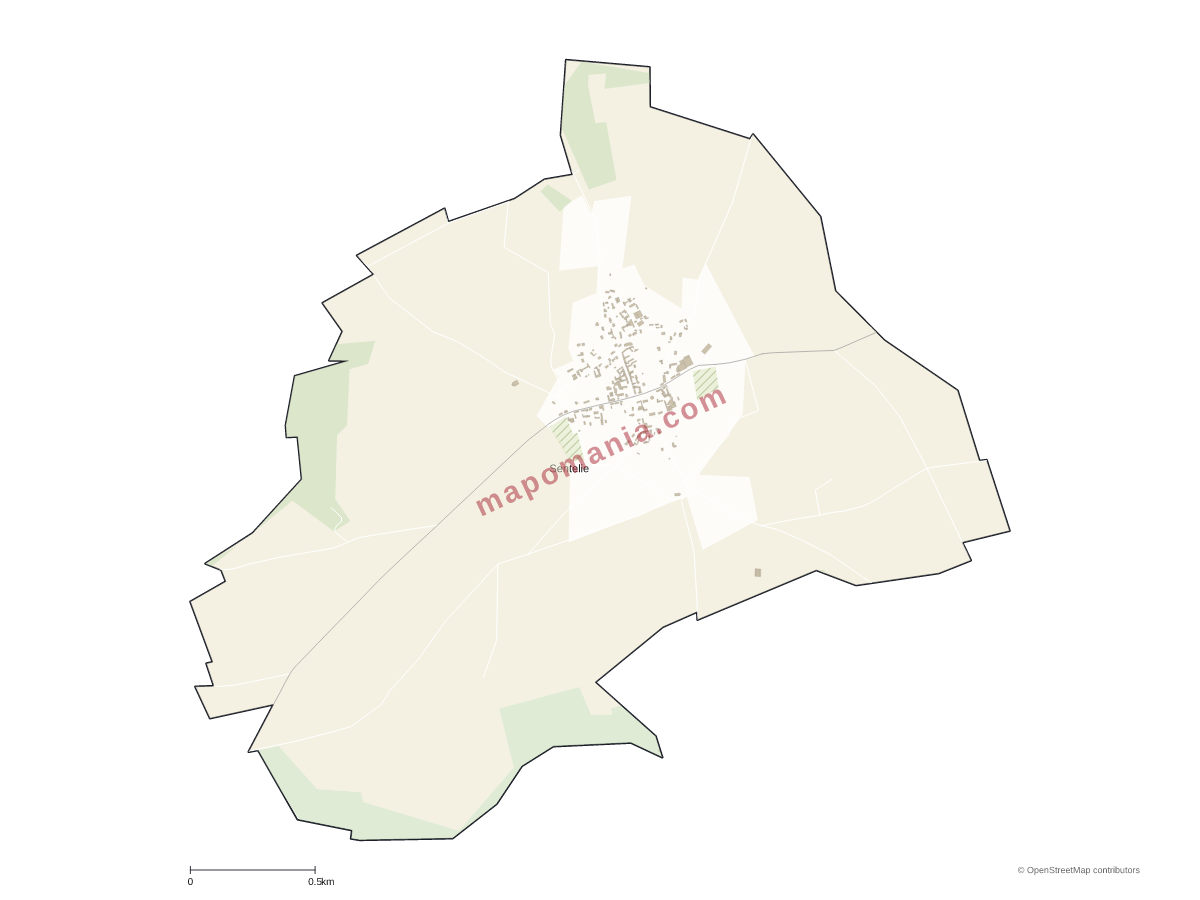 Carte de Sentelie à personnaliser